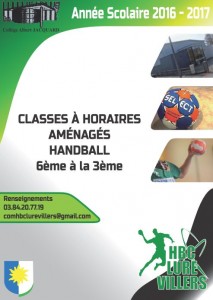 ClasseAHoraireAmenegeHandball